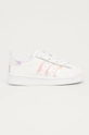 biela adidas Originals - Detské topánky Superstar EL FV3143 Dievčenský