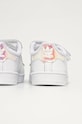 DÍVKA adidas Originals - Dětské kožené boty Superstar Cf FV3657 FV3657 bílá