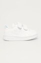 adidas Originals - Buty dziecięce NY 90 CF FY9849 imitacja skóry licowej biały FY9849