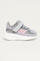 adidas - Детские кроссовки RunFalcon 2.0 имитация натуральной кожи серый FZ0095