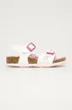 biela Birkenstock - Detské sandále Rio Dievčenský