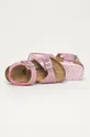 ružová Birkenstock - Detské kožené sandále Cosmic
