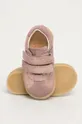 ροζ Mrugała - Δερμάτινα παιδικά κλειστά παπούτσια