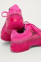 Reebok Classic - Buty skórzane dziecięce Club C x Cardi B H02527 różowy H02527