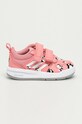 adidas - Buty dziecięce FZ3211 imitacja skóry licowej różowy FZ3211