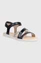 Geox - Sandały skórzane dziecięce J5235D.002BJ.S.KA.36.39 granatowy SS21