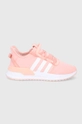 różowy adidas Originals Buty dziecięce FX5068 Dziewczęcy