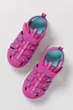 fialová Detské sandále Skechers