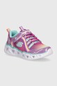 Skechers pantofi copii textil violet 302308L