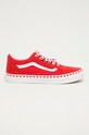 Vans Tenisówki dziecięce imitacja zamszu czerwony VN0A4UHZ30V1