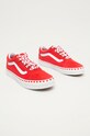 Vans Tenisówki dziecięce VN0A4UHZ30V1 czerwony SS21