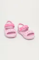 Crocs - Дитячі сандалі рожевий