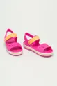 Crocs - Дитячі сандалі фіолетовий