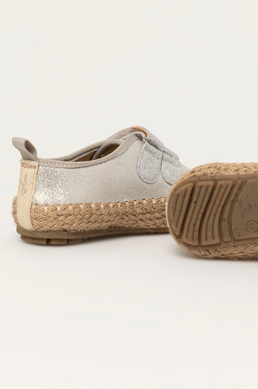 Emu Australia gyerek espadrilles bőrből  Szár: természetes bőr Belseje: textil Talp: szintetikus anyag