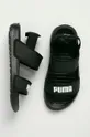 čierna Puma - Detské sandále Soft 375695