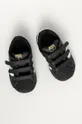 černá adidas Originals - Dětské boty Superstar CF I EF4843