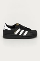 čierna adidas Originals - Detské topánky Superstar EF5394 Detský