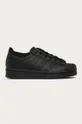 čierna adidas Originals - Detské topánky Superstar FU7715 Detský