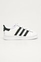 adidas Originals - Buty dziecięce Suerstar EL I FU7717 imitacja skóry licowej biały FU7717
