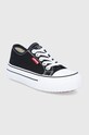 Levi's Tenisówki dziecięce VBAL0004THIGHBALL czarny SS21