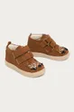 Mrugała - Дитячі замшеві туфлі коричневий