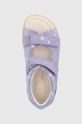 levanduľová Mrugała - Semišové sandále