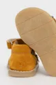 Dječje sandale od brušene kože Mrugała  Vanjski dio: Prirodna koža Unutrašnji dio: Prirodna koža Potplata: Sintetički materijal
