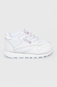 Reebok Classic gyerek cipő CL LTHR FZ2093 nappa bőr fehér FZ2093