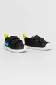 Nike Kids - Детские кожаные кроссовки Pico 5 чёрный