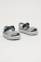 Crocs - Detské sandále CROCBAND.SANDAL.K.12856 sivá SS21