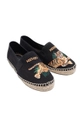 czarny Kenzo Kids Espadryle dziecięce Dziecięcy