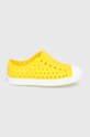 Native Tenisówki dziecięce slip on żółty JEFFERSON.KIDS.13100100
