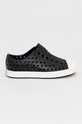 Native Tenisówki dziecięce slip on czarny JEFFERSON.KIDS.13100100