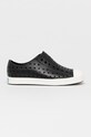 Παιδικά πάνινα παπούτσια Native slip on μαύρο JEFFERS.JUNIOR.12100100