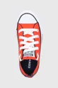 πορτοκαλί Παιδικά πάνινα παπούτσια Converse