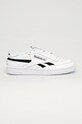 Кожаные кроссовки Reebok Classic низкая белый EG9270