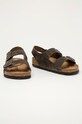 Birkenstock - Kožené sandále Milano 1019336 zelená SS22