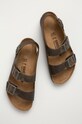 Birkenstock - Kožené sandále Milano zelená 1019336