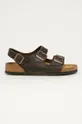 brown Birkenstock leather sandals Men’s