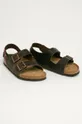 Birkenstock leather sandals brown