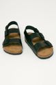 Birkenstock - Kožené sandále Milano čierna