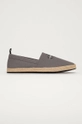 szary Calvin Klein Jeans Espadryle YM0YM00010PBK Męski