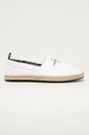 biały Calvin Klein Jeans Espadryle YM0YM00010YAF Męski