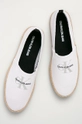 biały Calvin Klein Jeans Espadryle YM0YM00010YAF