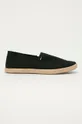 czarny Tommy Jeans - Espadryle EM0EM00677 Męski