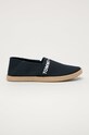 Espadrilky Tommy Jeans tmavomodrá EM0EM00676