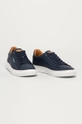 Pepe Jeans - Buty skórzane Joe Cup granatowy