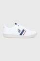 Boty U.S. Polo Assn. bílá ALCOR4007S1.Y1
