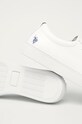 U.S. Polo Assn. - Kožená obuv BEKER4158S1.L1 biela