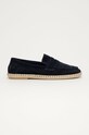 Marc O'Polo Espadryle zamszowe granatowy 10326193801300.890
